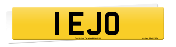 Registration number 1 EJO
